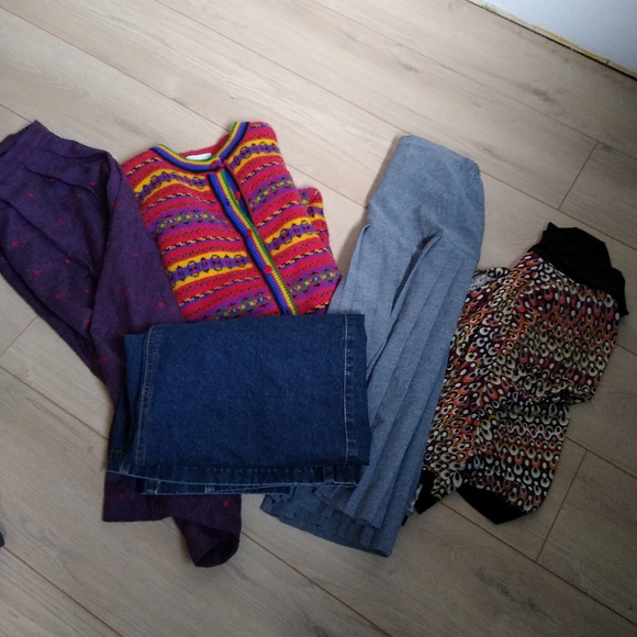 Vintage Dresses & Skirts - 5pc vintage lot